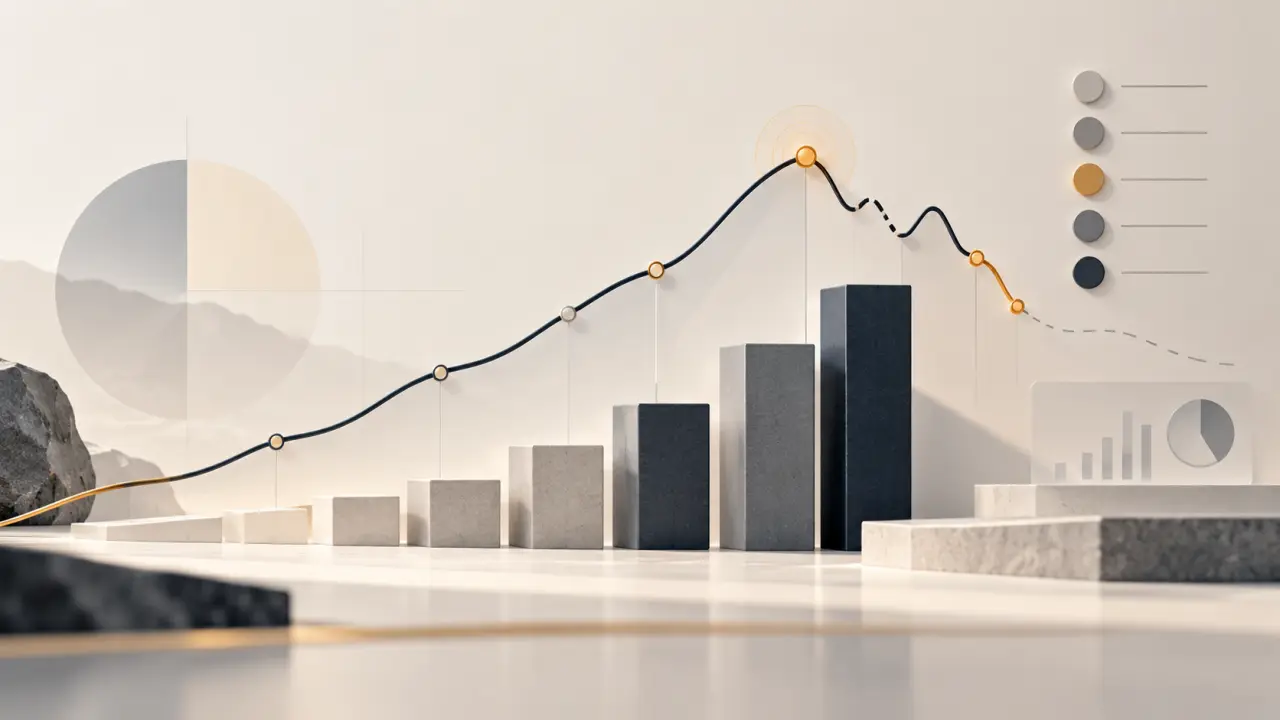 Tableau de bord stratégique illustrant le pilotage d’une croissance d’entreprise